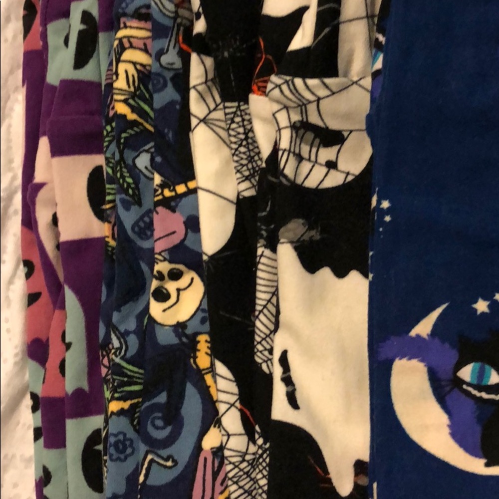 Halloween/cats/ghost/skeleton/spider tc legging